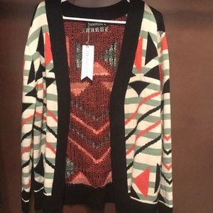Patterned cardigan